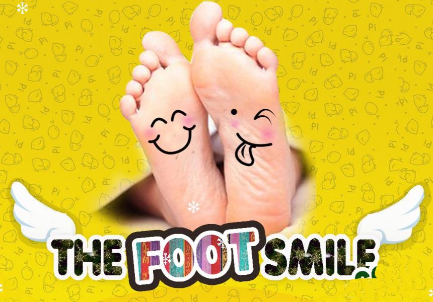 The Foot smile ผงขจัด กลิ่นเหม็น สำหรับเท้า รูปที่ 1