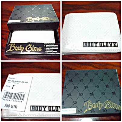 ขายกระเป๋า body glove มือสองสภาพดี ราคาถูกมาก เพียง 300 บาท(แถมฟรีกล่องและเข็มกลัด) รูปที่ 1