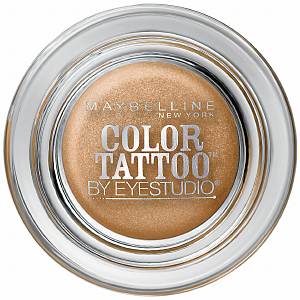 ใหม่ล่าสุด!! อายชาโดว์มีขายที่อเมริกาเท่านั้น maybelline color tattoo(made in usa) สีทองBold gold รูปที่ 1