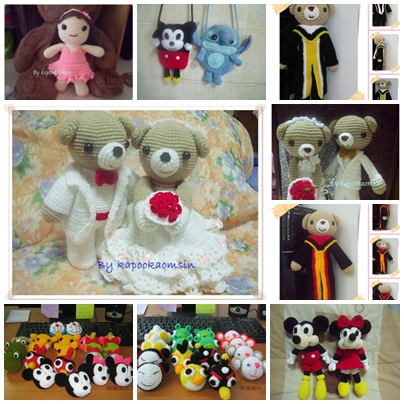 ขายและรับทำตุ๊กตาไหมพรม ปลีกและส่ง ราคากันเอง รูปที่ 6