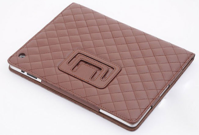 iPad Slim Jacket Leather case เคสไอแพด2 แบบหนังปักลายสวยหรู รูปที่ 6