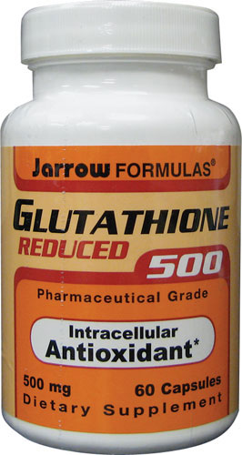 ขายส่งกลูต้าไธโอน Glutathione เข้มข้น 500 มิลลิกรัมต่อเม็ด 1 ขวดมี 60 เม็ด แบรนด์ Jarrow คุณภาพเกรดเอ Pharmaceutical-gra รูปที่ 1