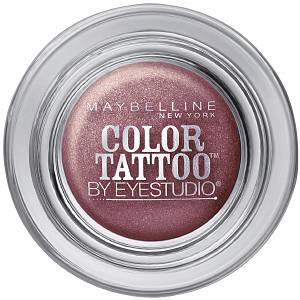 [ขาย] ใหม่ล่าสุด!! อายชาโดว์มีขายที่อเมริกาเท่านั้น maybelline color tattoo(made in usa) สีแดงชิมเมอร์Pomegranate Punk!! รูปที่ 1