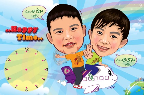 วาดภาพการ์ตูนล้อเลียน รูปที่ 5