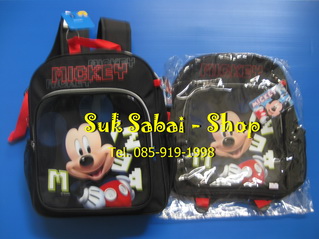 New!! กระเป๋า(Minnie)สีชมพูสดใส และ(Mickey)สีดำ / พิเศษเพียง 369-399 บาท เท่านั้น รูปที่ 4