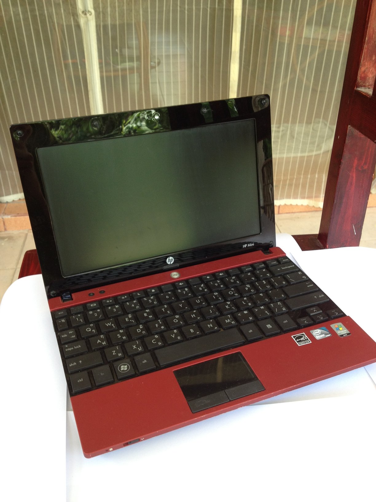  Netbook HP Mini 5102 สีแดง สภาพ 95% รูปที่ 1