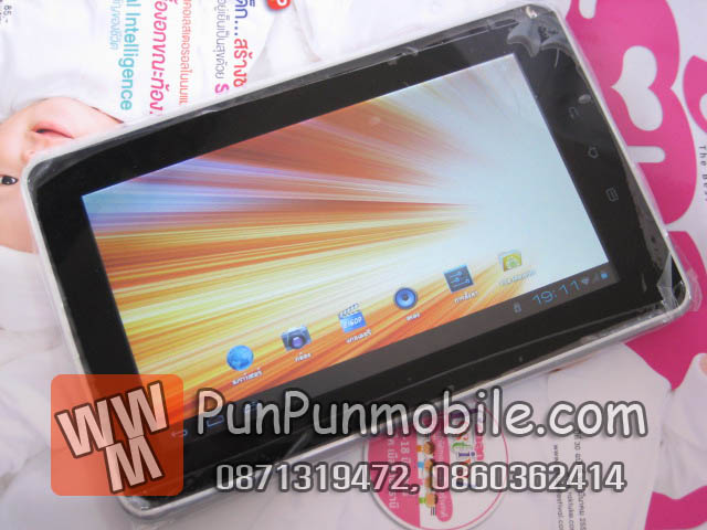 PunPunMobile ขาย iPad จีน Tablet 7 นิ้ว Android 4.0 Icecream WiFi-3G-Flash10.1-Hdmi ใหม่ล่าสุด จอ Capacitive 2950 บาท รูปที่ 1