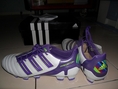 @@@ ขาย รองเท้าฟุตบอล Adidas Predator Adipower สีขาว/ม่วง  (UCL 2012) มือ1 ตัว Top ราคาเต็ม 7,690 บาท เราขายเพียงแค่ 3,700 บาท @@@