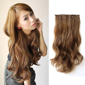 ขายปลีก ขายส่ง คลิปต่อผม (prisia.com) Hair Piece แฮร์พีซ  คลิปต่อผมตรง คลิปต่อผมดัดลอน แฮร์พีซ ราคาถูก ราคาเริ่มต้น 120  รูปที่ 1