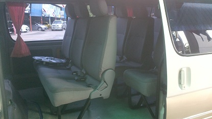 ขายรถตู้มือสอง TOYOTA HIACE COMMUTER รถตู้วางเครื่องมือสอง รถตู้โตโยต้าเกียออโต้ รูปที่ 4