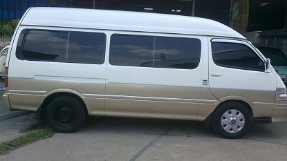 ขายรถตู้มือสอง TOYOTA HIACE COMMUTER รถตู้วางเครื่องมือสอง รถตู้โตโยต้าเกียออโต้ รูปที่ 3