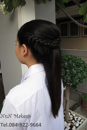 รับแต่งหน้าทำผม แต่งหน้ารับปริญญา แต่งหน้าเจ้าสาวและโอกาสอื่นๆ รูปที่ 6