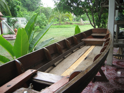 ขายเรือเข็ม 8 ศอก ไม้สักทั้งลำ 18,000 บาท รูปที่ 3