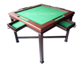 ไพ่นกกระจอก Mahjong Tile 麻將 คุณภาพดี และ โต๊ะเล่นไพ่นกกระจอก Mahjong Table หรู-แข็งแรง-เอนกประสงค์พร้อมวิธีเล่น (ต่างจังหวัดมีบริก
