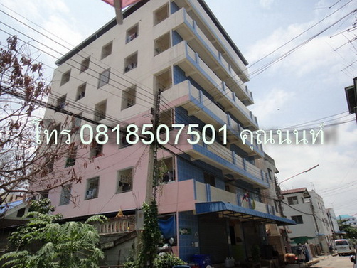 ขายอพาร์ทเม้นท์ นวนคร มี 60 ห้อง 6 ชั้น ที่ดิน 80 ตารางวา โทร 0818507501 คุณนนท์ ในนิคมนวนครหมู่บ้านไทยธานี  รูปที่ 1