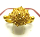 รูปย่อ แหวนทอง ลายดอกบัวสัตบงกต งานเก่า ทอง 100 นน. 3.83 g รูปที่1