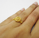 รูปย่อ แหวนทอง ลายดอกบัวสัตบงกต งานเก่า ทอง 100 นน. 3.83 g รูปที่3