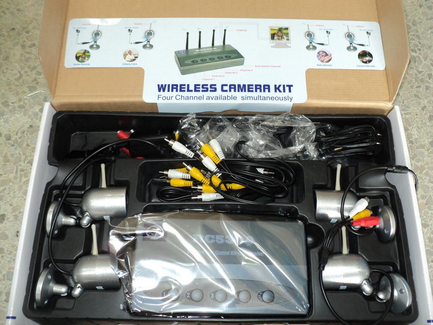 กล้องวงจรปิด wireless camera kit รูปที่ 3