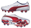 รองเท้าฟุตบอลPuma King SL White/Red/Limoges รับ EURO2012