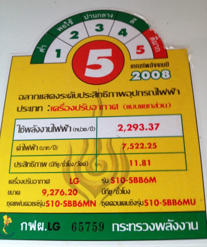 ขายแอร์ LG 9000 BTU สภาพใหม่ๆ 3,900 บาท รูปที่ 4