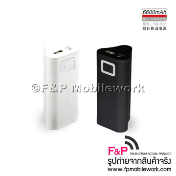 ขายปลีกส่งแบตเตอรี่สำรอง Yoobao Sunshine 6600MAH Power Bank ราคาถูกสุดๆ ที่ชาร์ตพกพา  HTC One V X S Samsung Galaxy Y Note S2 S3 SIII iPhone4S รูปที่ 1