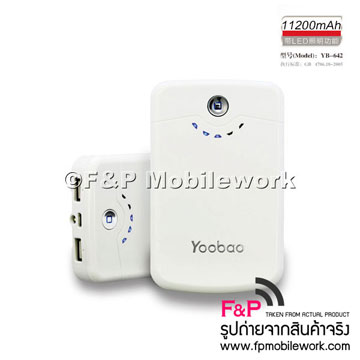 ขายแบตสำรองซัมซุงกาแล็คซี่แท็บความจุยักษ์ Yoobao Long March 11200MAH Power Bank ราคาถูกสุดๆ Samsung Galaxy Tab P1000 P6200 P6800 P7300 P7510 รูปที่ 1