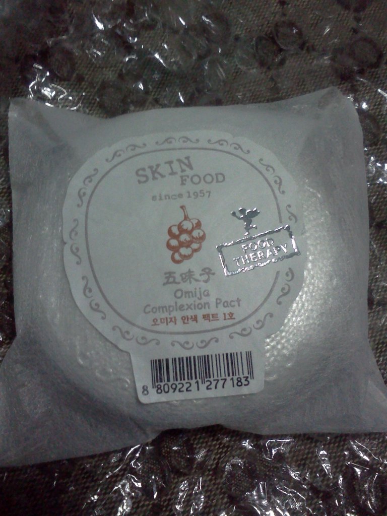 ขายต่อมือสอง!!! แป้ง SKINFOOD OMIJA COMPLEXION PACT ราคาถูก รูปที่ 1