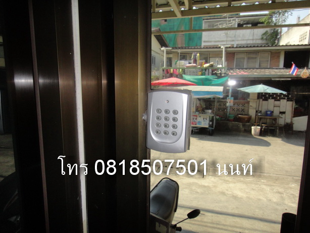 รับติดตั้งประตูคีย์การ์ด โทร 0818507501 คุณนนท์ เครื่องทาบ 1 เครื่อง บัตรทาบ 100 ใบ รูปที่ 5
