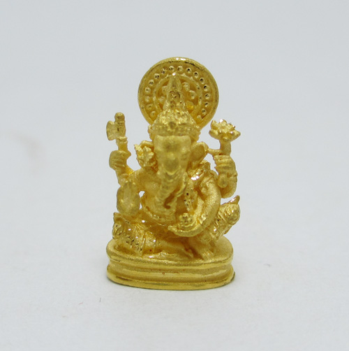 พระยอดธง อยุธยา เนื้อทองคำ นน. 17.9 g รูปที่ 6