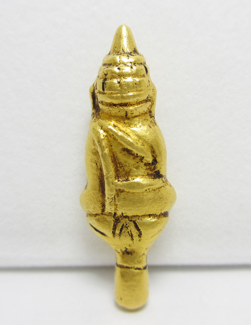 พระยอดธง อยุธยา เนื้อทองคำ นน. 17.9 g รูปที่ 3