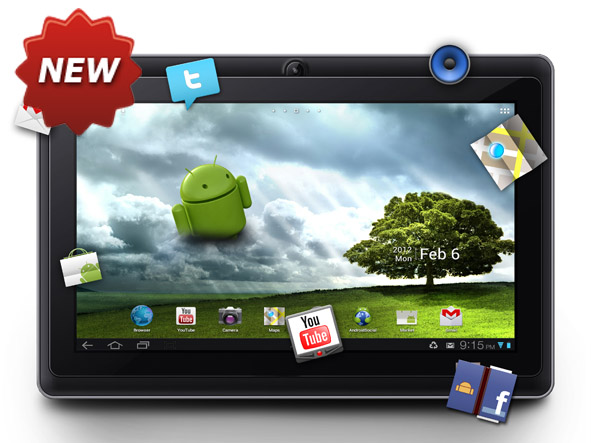 Worldtech PAD Android 4.0 ขนาด 7 นิ้ว FULL HD รูปที่ 1