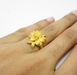 รูปย่อ แหวนทอง goldmaster 24k ลายดอกไม้ นน.7.71 g รูปที่3