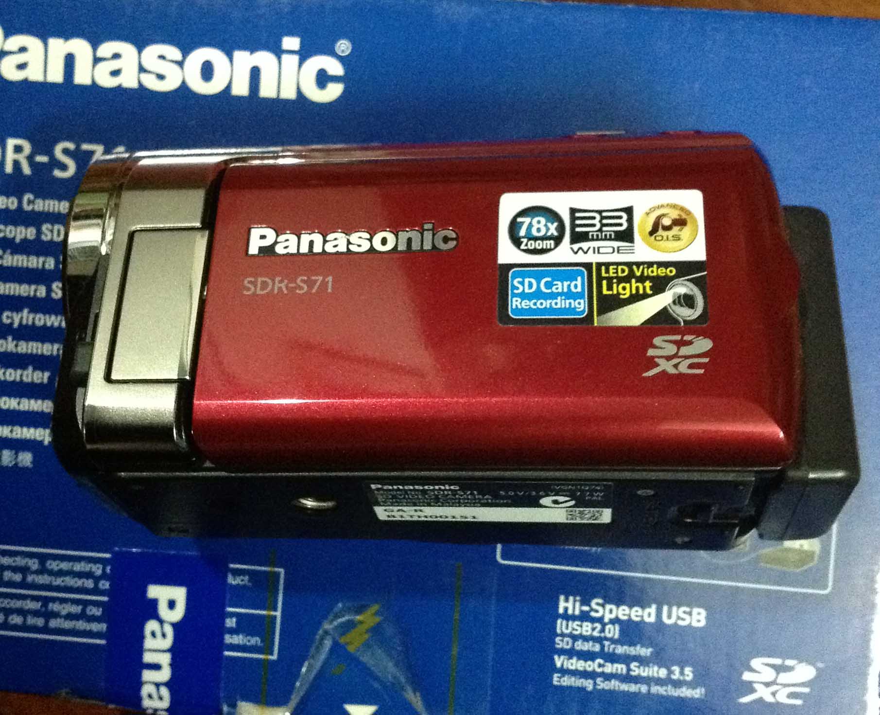 ขายกล้อง Panasonic สภาพดีมากครับ ซื้อมาไม่ค่อยได้ใช้ รูปที่ 1