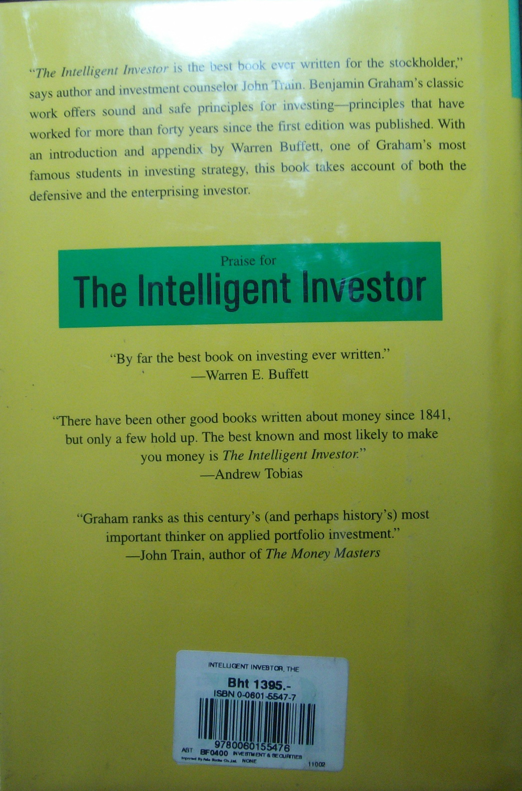 หนังสือ The Intelligent Investor รูปที่ 2