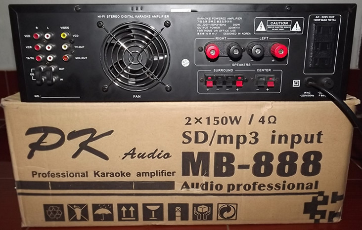 ขาย POWER AMP รุ่น pk- mb888 รูปที่ 4