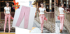 รูปย่อ กางเกงแฟชั่นเกาหลี สีชมพู(M,L) รูปที่1