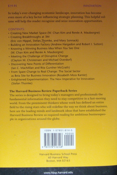 หนังสือ On Innovation รูปที่ 2
