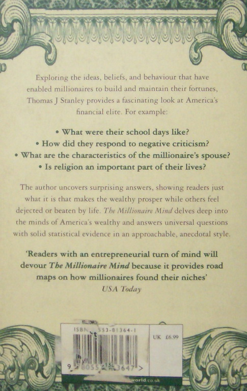 หนังสือ The millionaire mind รูปที่ 2