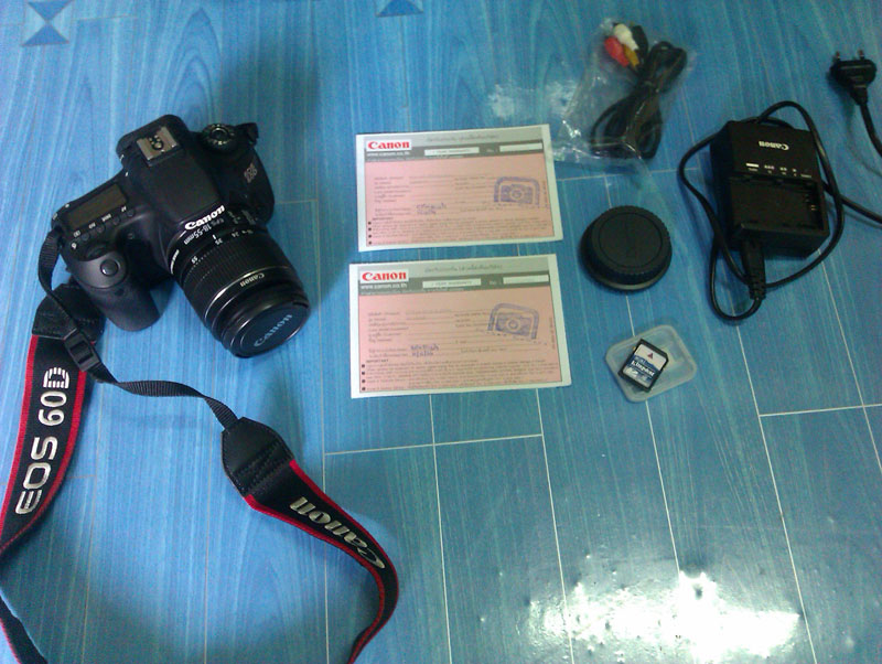 ขาย canon 60d + kit 18-55 ประกันศูนย์เหลือ รูปที่ 1