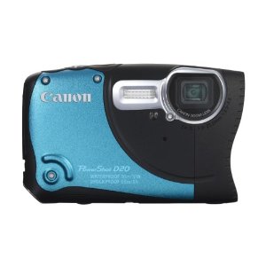 Discount Sale Canon PowerShot D20 12.1 MP CMOS Waterproof Digital Camera รูปที่ 1