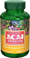 puritan ACAI อาไซอิ 3000mg120rapid release liquid softgels*ส่งฟรี รูปที่ 1