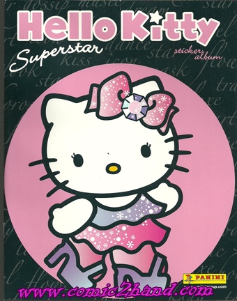 Hello Kitty Superstar Sticker Album ครบชุด 220 ใบ แบบยังไม่แปะ  รูปที่ 1