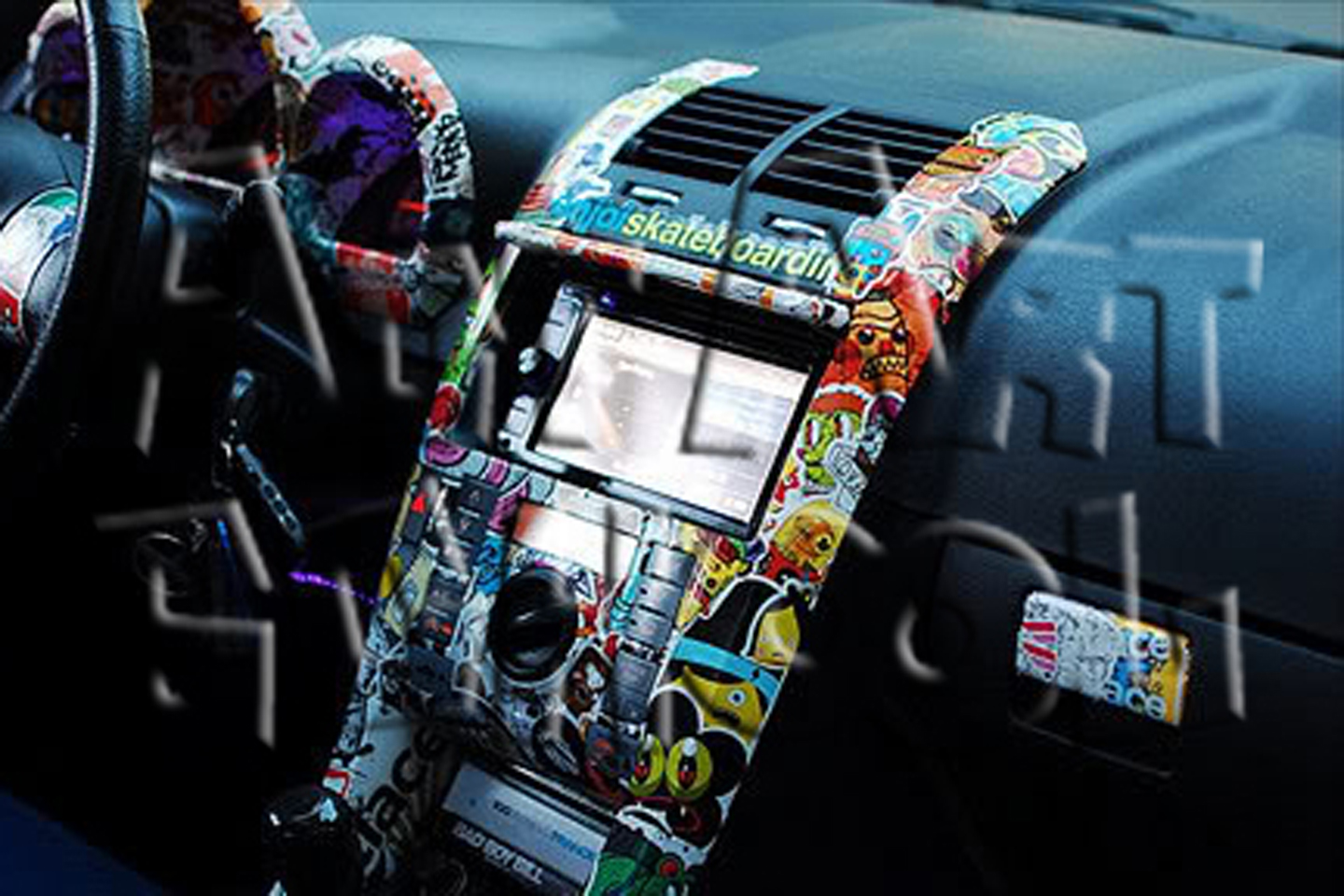 แปดริ้ว จำหน่าย Sticker Bomb Flush ลายเทพ ภาพคมชัด ติดง่าย ไม่ทำลายสีรถ สีสวยสดนาน ขายปลีก ส่ง บริการส่งทั่วไทย รูปที่ 3