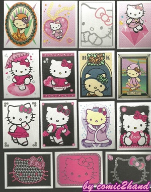 Hello Kitty Superstar Sticker Album ครบชุด 220 ใบ แบบยังไม่แปะ  รูปที่ 4