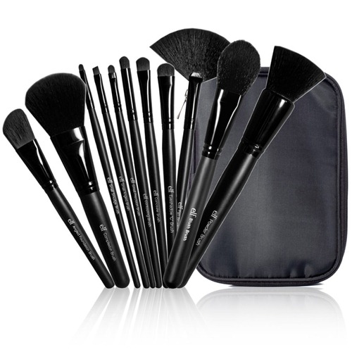 e.l.f. Studio 11 Piece Brush Collection ชุดแปรงแต่งหน้าคุณภาพสูง11 ชิ้นพร้อมกระเป๋า  รูปที่ 1