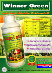 สุดยอดอาหารเสริมพืชชีวภาพ วินเนอร์ซุปเปอร์ 2 นวัตกรรมที่มาแรงที่สุดของเกษตอินทรีย์ ค้มสุดๆๆ1ขวดใช้น้ำ2,000ลิตร รูปที่ 3