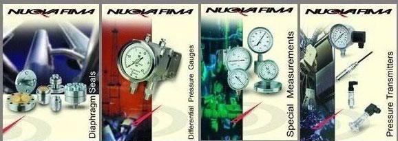 จัดจำหน่าย PRESSURE GAUGE NUOVA FIMA รูปที่ 1