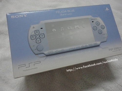 ขาย PSP Slim 2006 (Felicia Blue) สภาพใหม่มาก ราคาต่อรองได้!! รูปที่ 1
