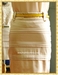 รูปย่อ Cream Pencil Skirt SK1269 กระโปรงทรงตรงสีครีม รูปที่6