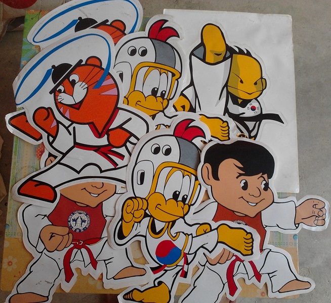 Taekwondo stickers รูปที่ 1